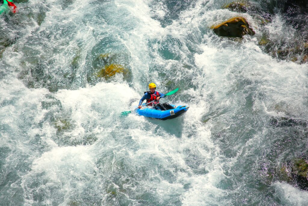 Kayak raft